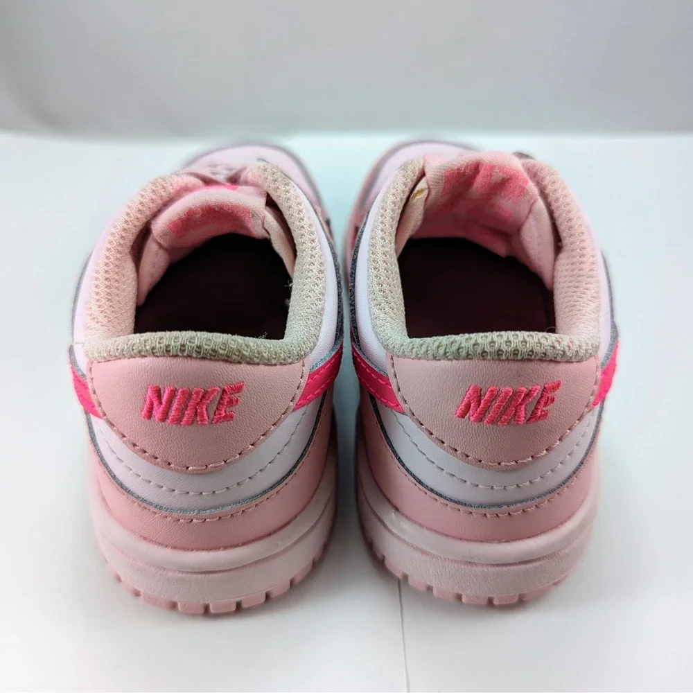 Nike Dunk Low Triple Pink (TDE) DH9761-600 SIZE 8C TODDLER Worn Once